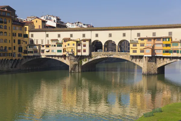 Ponte Vecchio, Florencja, Toskania, Włochy — Zdjęcie stockowe