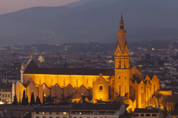 Iglesia en Florencia, Toscana, Italia — Foto de Stock