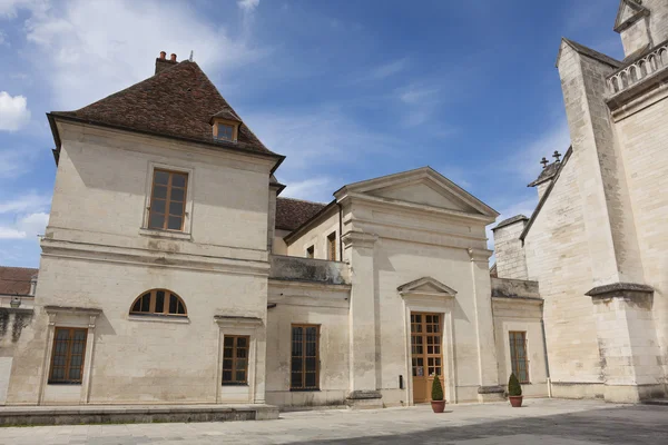 Saint-germain opatství, auxerre, oddělení yonne, Burgundsko, Francie — Stock fotografie