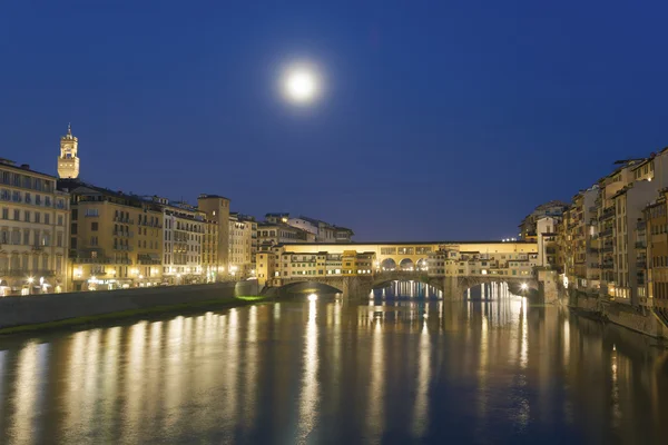 Ponte Vecchio, Florence, Toszkána, Olaszország — Stock Fotó