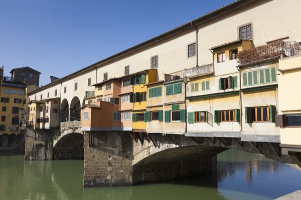 Ponte Vecchio, Floransa, Toskana, İtalya — Stok fotoğraf