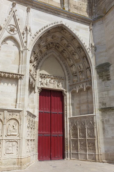 Cathedral of Auxerre, Yonne, Bourgogne, France — Stock Photo, Image