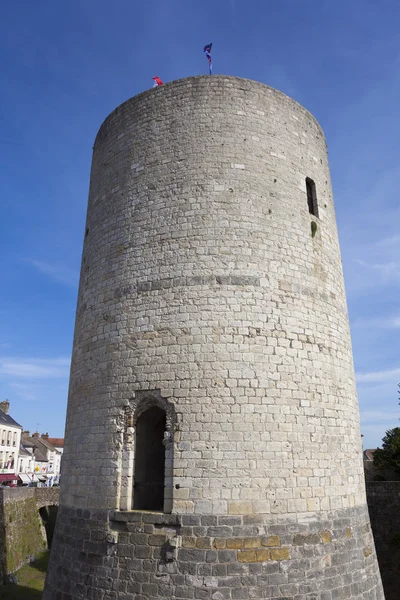 Slottet av dourdan, essonne, ile de france, Frankrike — Stockfoto