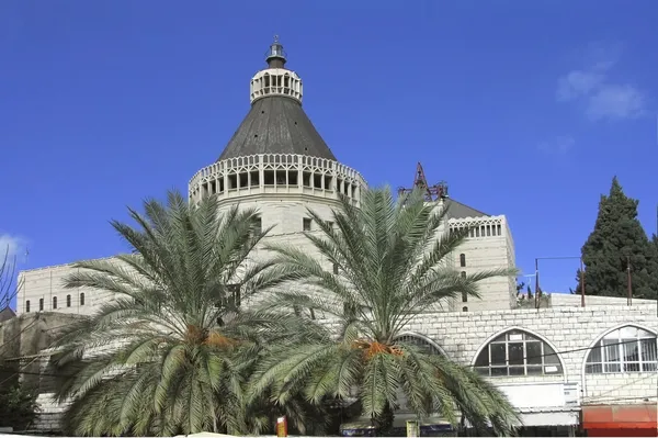 Basilika der Verkündigung, Nazareth, Israel — Stockfoto