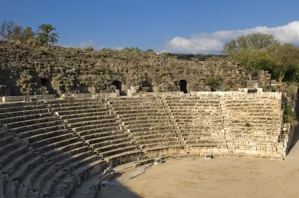 Amfiteatr w beit shean, Izrael — Zdjęcie stockowe