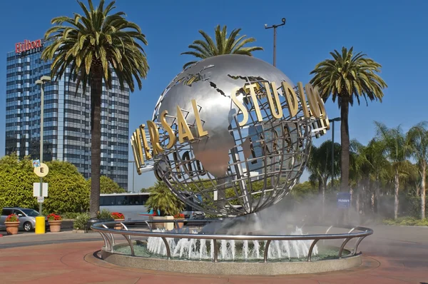 Пам'ятник на вході Universal Studios Стокове Зображення