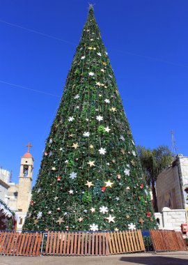 Noel ağacı Nazareth, İsrail