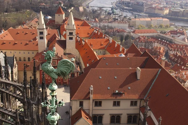 Geschichte des alten Prag — Stockfoto