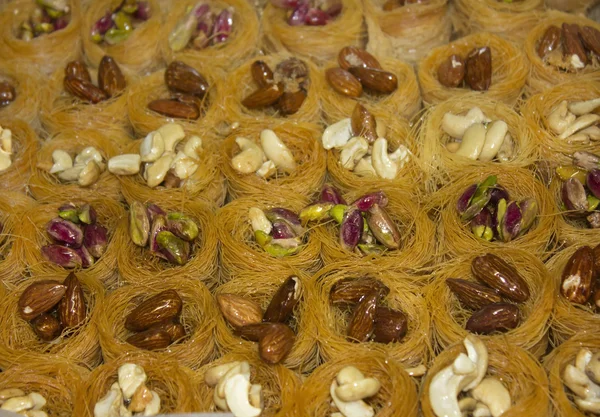 Orientalische Süßigkeiten - Baklavas — Stockfoto