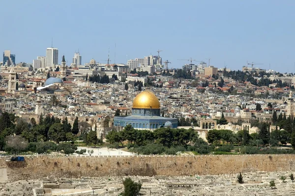 Jerusalén - la ciudad santa para los musulmanes, para los cristianos, para los judíos —  Fotos de Stock