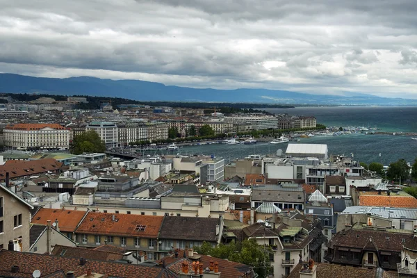 Ciudad de Ginebra, Suiza — Foto de Stock