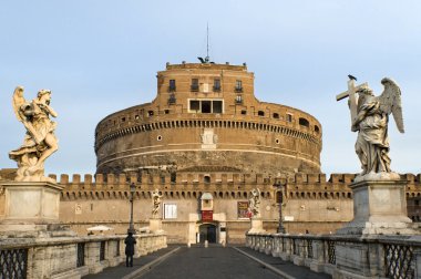 Castle St. Angelo, Rome, Italy clipart