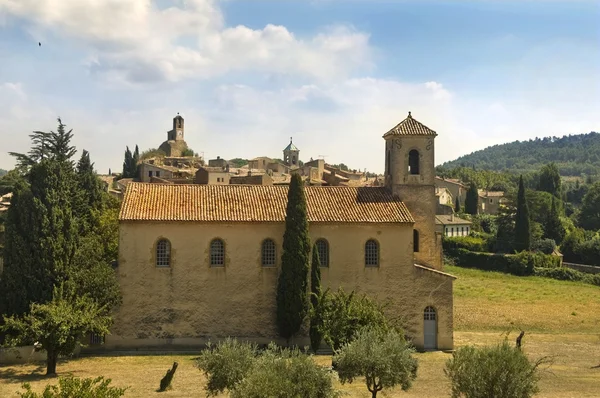 Lourmarin, provence tapınakta Protestan — Stok fotoğraf