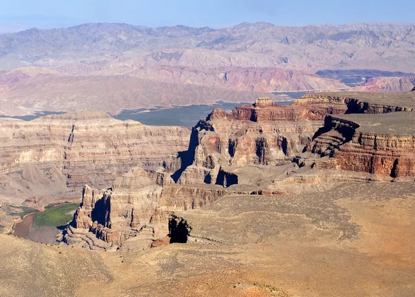 Grande fiume Colorado e lago Mead — Foto Stock