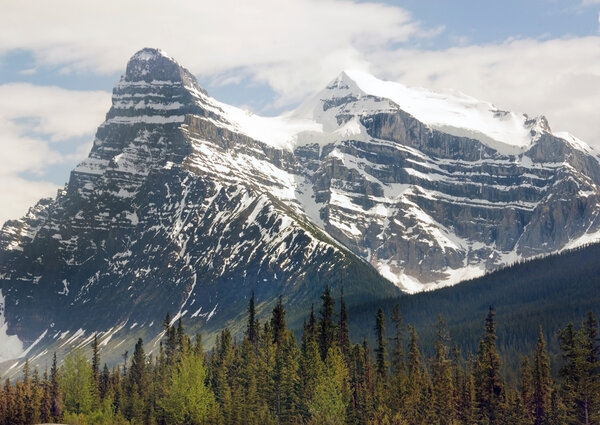 beautiful scenery in the magnificent Canadian Rockies