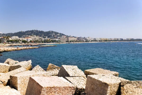 Playa de Cannes — Foto de Stock