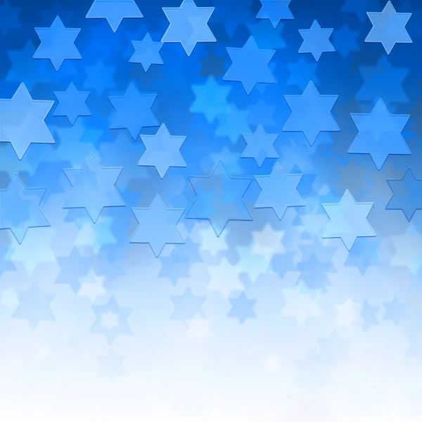 Background with Magen David stars — Stock Photo, Image