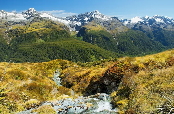 Märchenhafte Kulisse in Neuseeland — Stockfoto