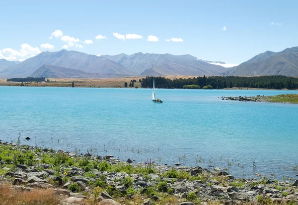 Fantastisch landschap in Nieuw-Zeeland — Stockfoto
