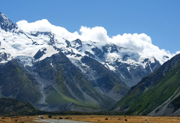 Paesaggio favoloso in Nuova Zelanda — Foto Stock