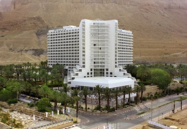 David Spa Hotel in Ein Bokek, Dead Sea, Israel clipart