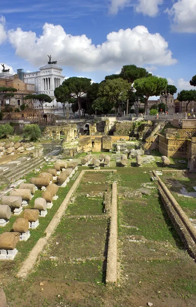 Famous ancient Roman Forum, Rome, Italy — Stock Photo, Image