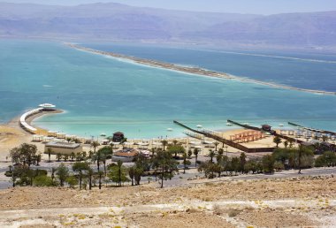 Kumsalda dead sea, İsrail