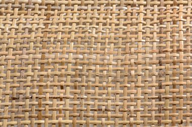 Doğal malzemeden örülmüş deseni kapat