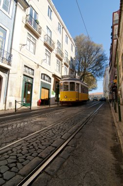 Lizbon 'da Sarı Tramvay