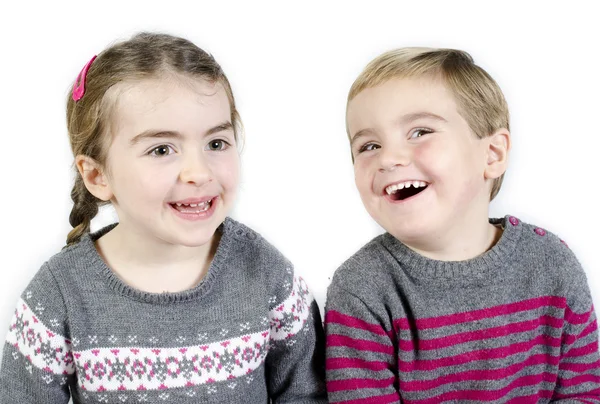 Portrait of the beautiful children — Stock Photo, Image