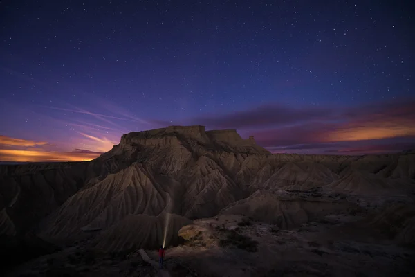 Iluminando la noche — Foto de Stock