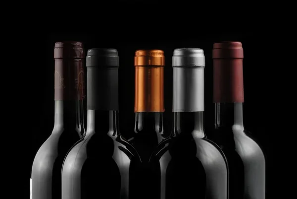 Botellas de vino — Foto de Stock