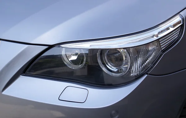 BMW Car Headlight — Stock Photo, Image