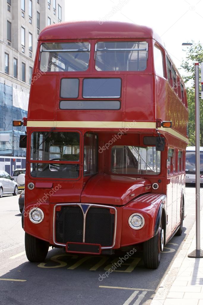 London Bus Face On