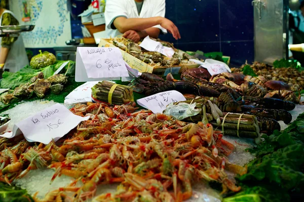 Sea food market — Stock Photo, Image
