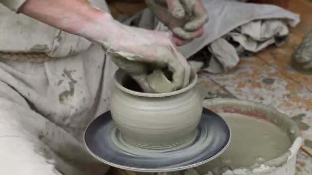 陶工の手 — ストック動画