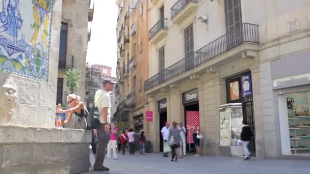 Сроки уличной жизни . — стоковое видео