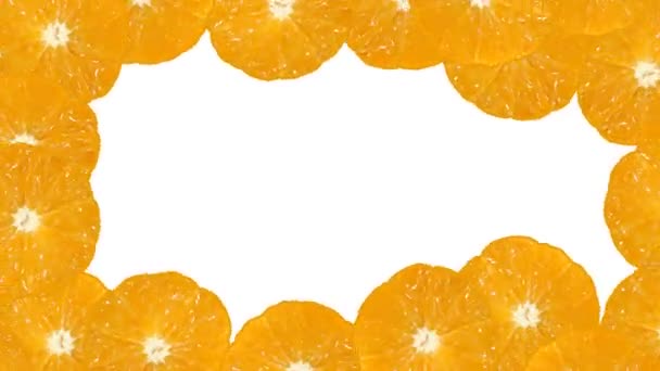 Fondo de bucle de movimiento naranja — Vídeos de Stock