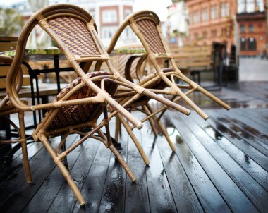 Riga sokak kafe