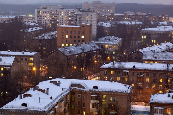 Vintern stadsbild. — Stockfoto