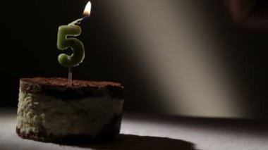 tiramisu pasta mumu beş. Doğum antika arka plan