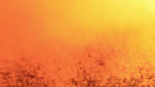 Motion fond abstrait avec des bulles jaunes .