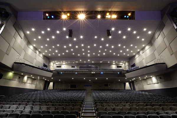 Interno dell'auditorium del cinema . — Foto Stock