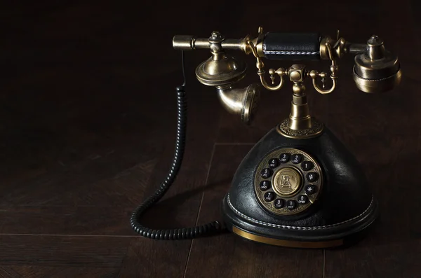 Old vintage rotary phone — Stock Photo, Image