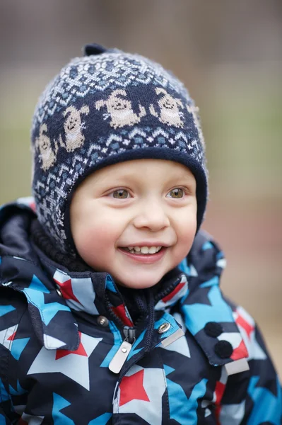 Cute happy little boy — Stock Photo, Image