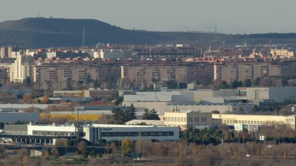 Madrid Spanien December 2021 Passagerarplan Från Klm Royal Dutch Airlines — Stockvideo