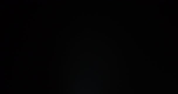 Přední Pohled Velké Osobní Letadlo Rozsvícenými Světlomety Bočními Světly Vzlétá — Stock video