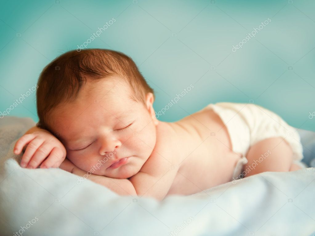 Фото Младенца Мальчика Новорожденного