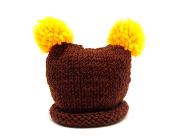 新生児のニット帽子 — ストック写真