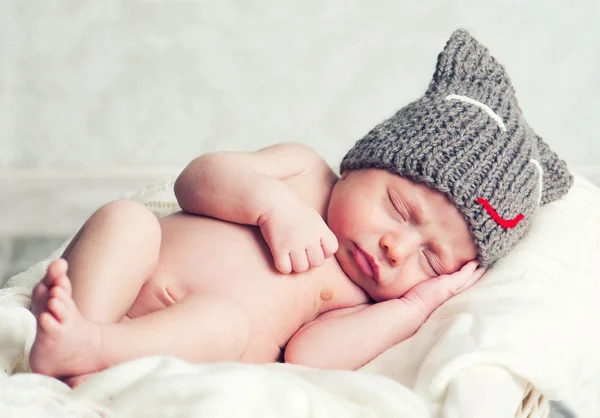 Ο ύπνος νεογέννητου — Φωτογραφία Αρχείου